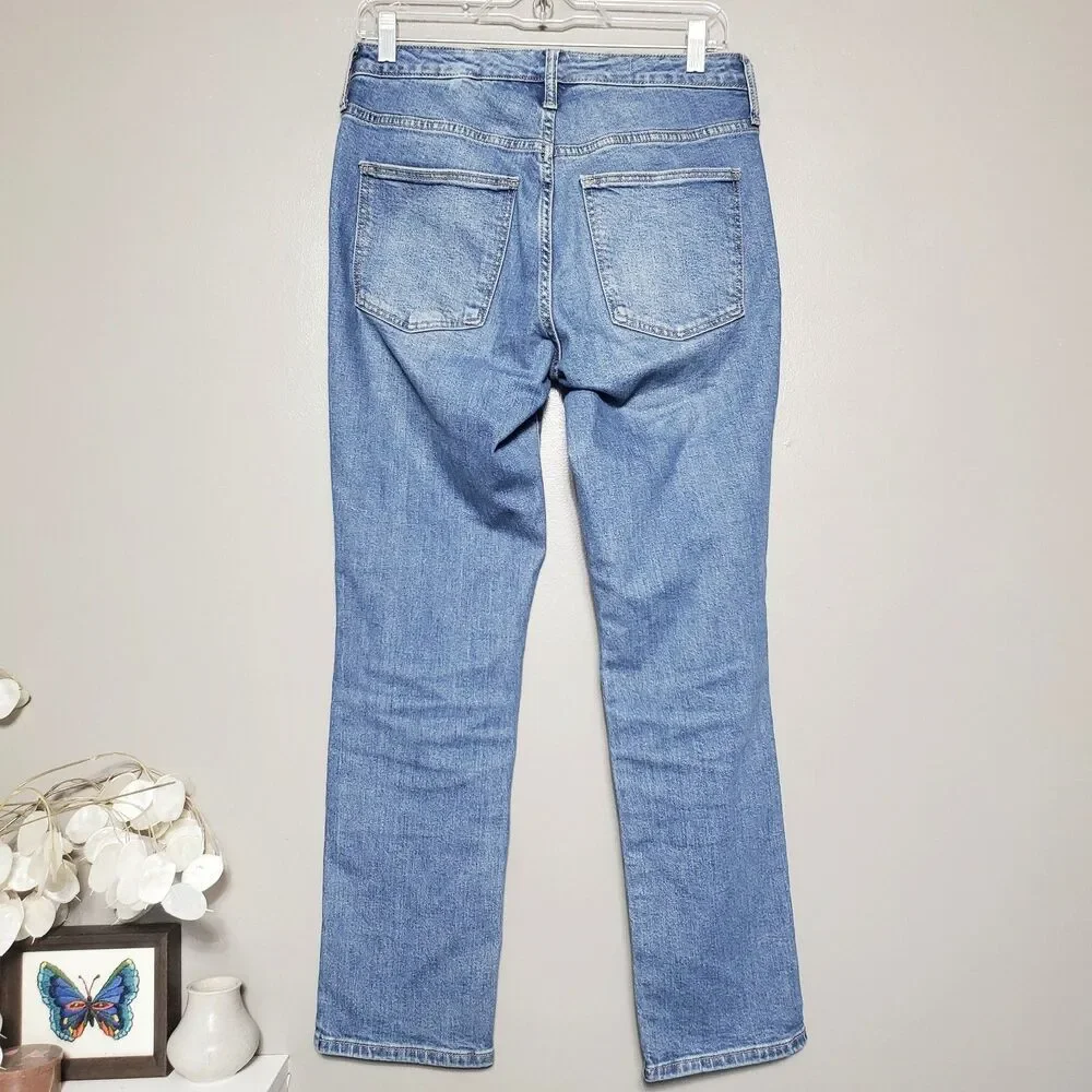 Universal Thread Jeans Womens Size 4/27 High Rise Straight Leg Stretch 2022